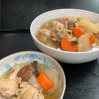 体ポカポカ大根と鶏肉の煮物